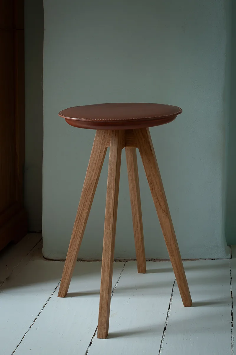 Leather Stool
