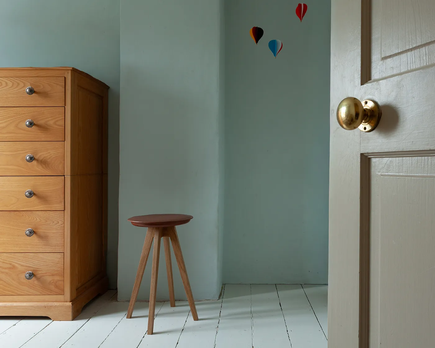 Leather Stool