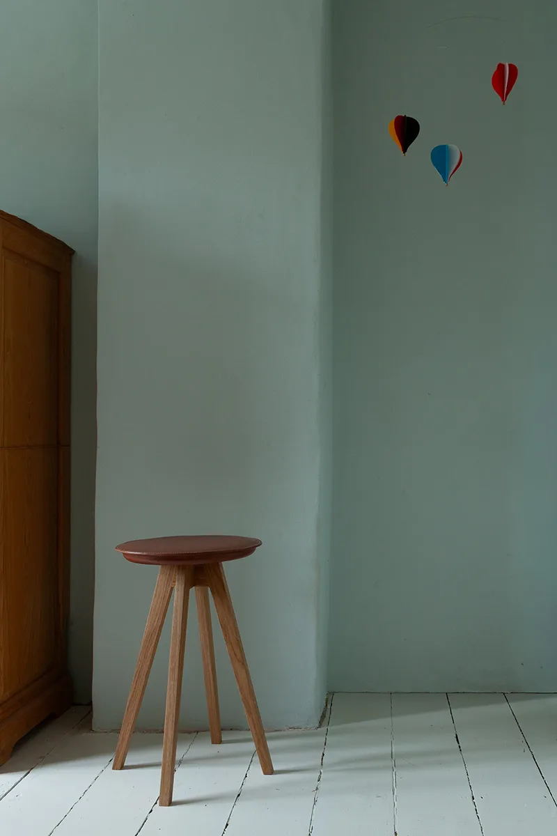 Leather Stool